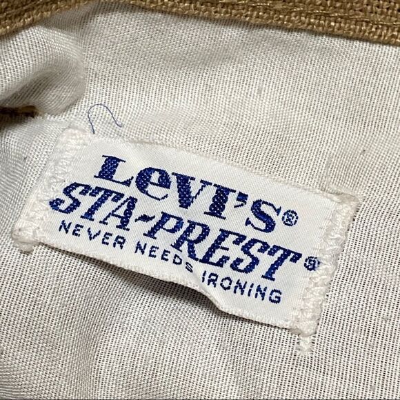 Vintage 1980s levis sta-prest pants - Picture 5 of 12